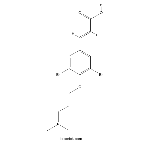 3,5-Dibromo-4-[3-(dimethylamino)propoxy]cinnamic acid