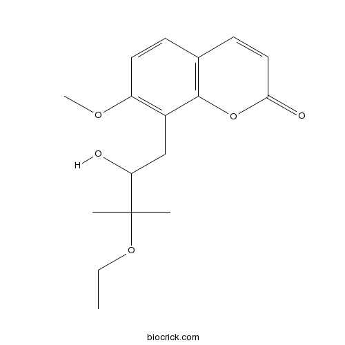 (S)-8-(3-乙氧基-2-羟基-3-甲基丁基)-7-甲氧基-2H-1-苯并吡喃-2-酮