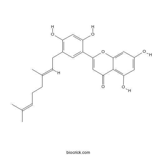 5-ゲラニル-5,7,2,4-テトラヒドロキシフラボン