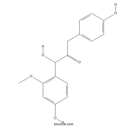 1-ヒドロキシ-1-(4-ヒドロキシ-2-メトキシフェニル)-3-(4-ヒドロキシフェニル)プロパン-2-オン