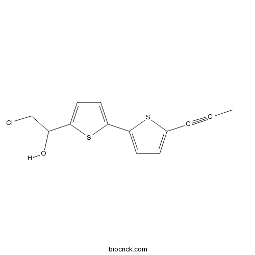 2-Chloro-1-(5'-(prop-1-ynyl)-2,2'-bithiophen-5-yl)ethanol