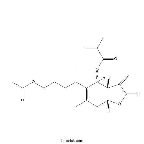 1-O-Acetyl-6beta-O-Isobutyrylbritannilactone