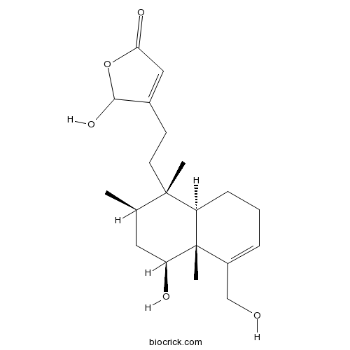 6alpha,16,18-Trihydroxycleroda-3,13-dien-15,16-olide