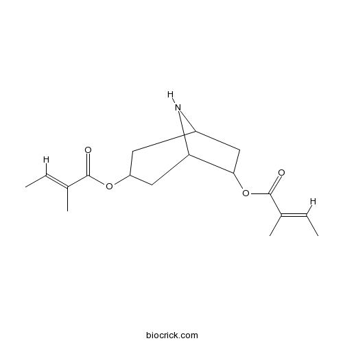 3,6-Ditigloyloxynortropane