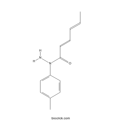 Sorbic acid, 1-p-tolylhydrazide