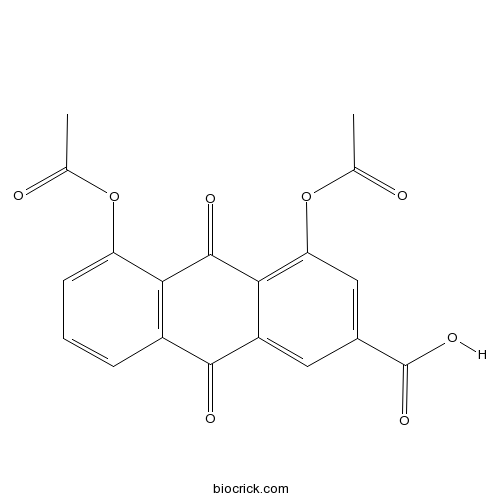 双醋瑞因; 二乙酰大黄酸; 二乙酰二氢蒽羧酸