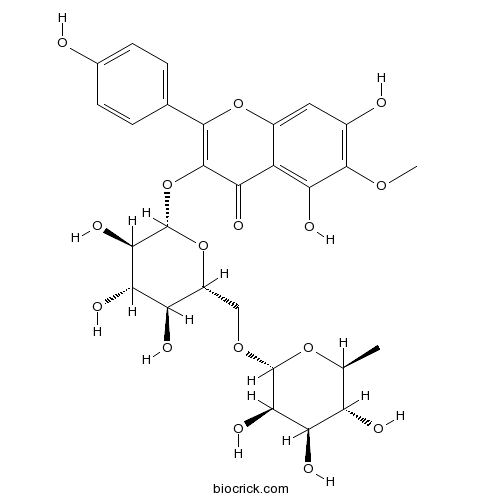 6-Methoxykaempferol 3-O-rutinoside