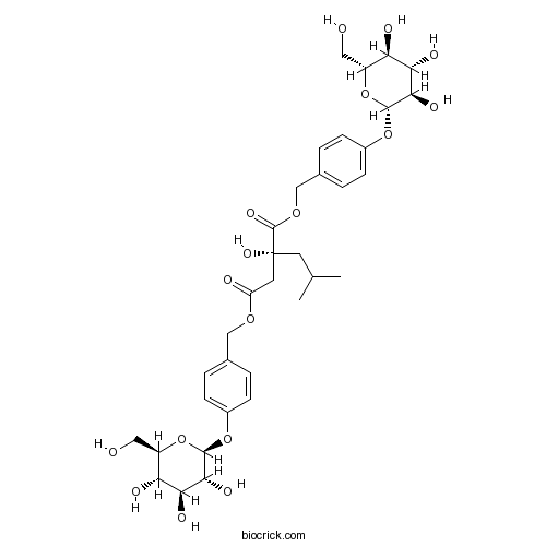 1,4-二[4-(葡萄糖氧)苄基]-2-异丁基苹果酸酯