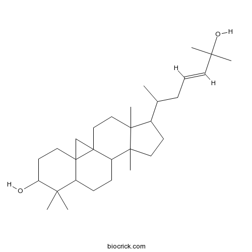 (3beta,23E)-9,19-环羊毛甾-23-烯-3,25-二醇