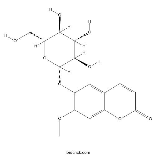 6-甲氧基香豆素-7-0-beta-D-吡喃葡萄糖苷