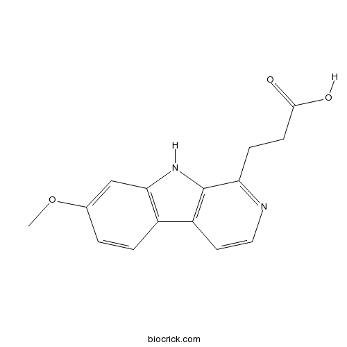 7-メトキシ-β-カルボリン-1-プロピオン酸