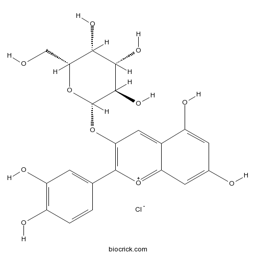 氯化失车菊素-3-O-半乳糖苷