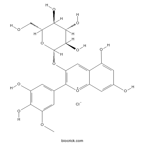 氯化矮牵牛素-3-O-葡萄糖苷