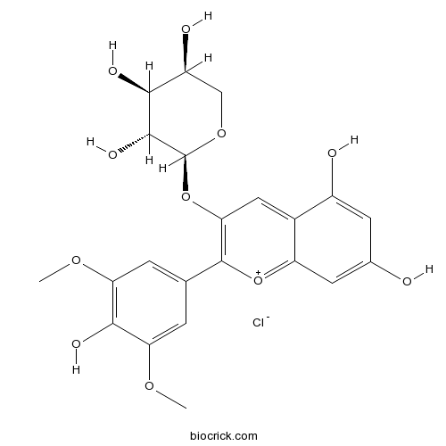 氯化锦葵色素-3-O-阿拉伯糖苷