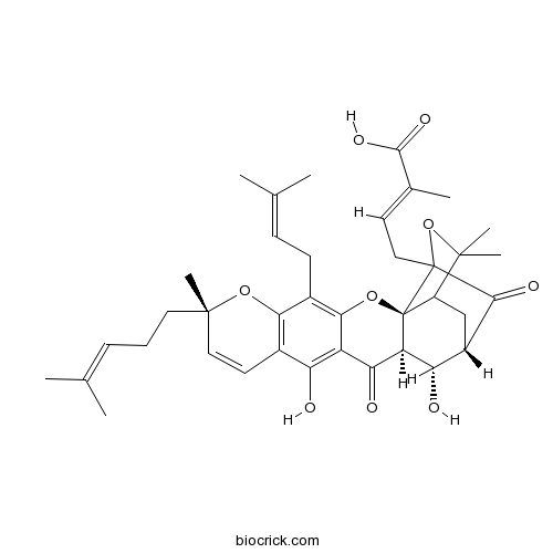 9R-10alpha-Hydroxyepigambogic acid