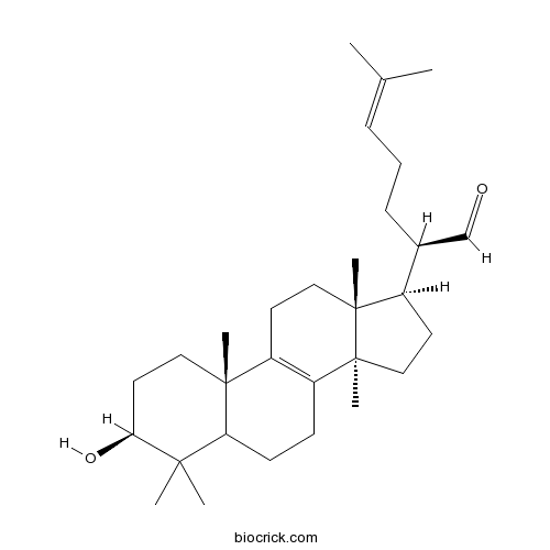 3beta-羟基羊毛甾-8,24-二烯-21-醛