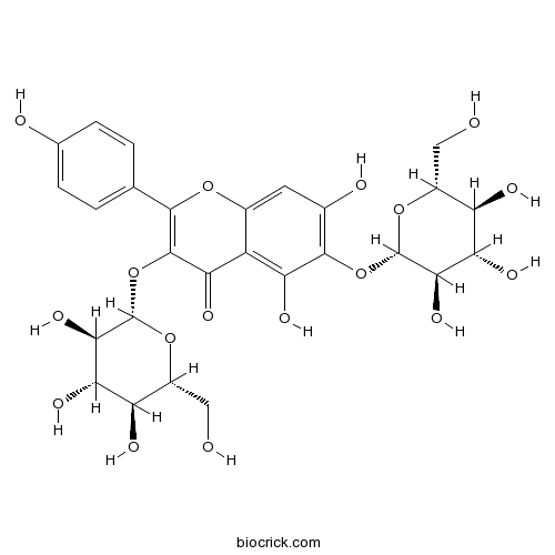 6-Hydroxykaempferol 3,6-diglucoside