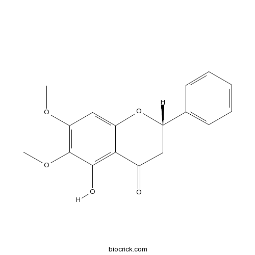 5-羟基-6,7-二甲氧基黄烷酮
