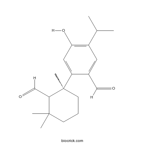 2-[(1S)-2-Formyl-1,3,3-trimethylcyclohexyl]-4-hydroxy-5-propan-2-ylbenzaldehyde