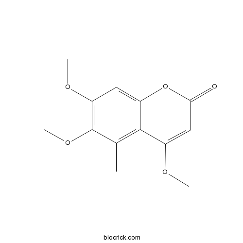 4,6,7-Trimethoxy-5-methylcoumarin