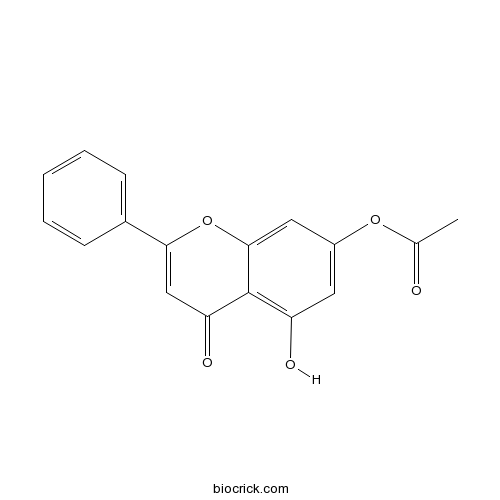 5-Hydroxy-7-acetoxyflavone