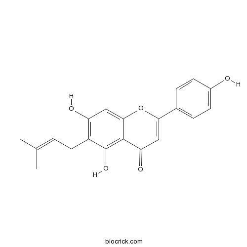 4,5,7-トリヒドロキシ-6-プレニルフラボン