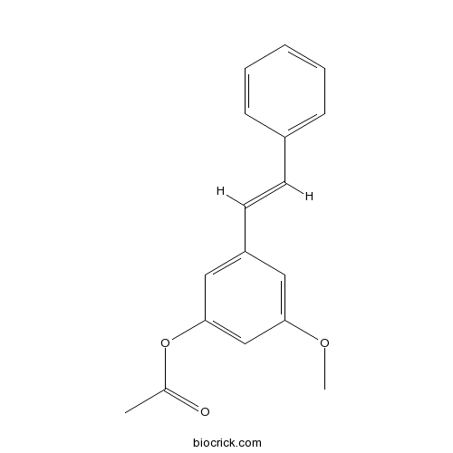 (E)-3-アセトキシ-5-メトキシスチルベン
