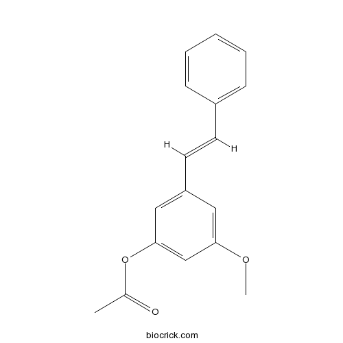 (E)-3-乙酰氧基-5-甲氧基二苯乙烯