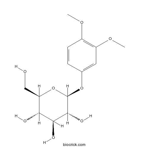 3,4-ジメトキシフェニル-β-D-グルコシド