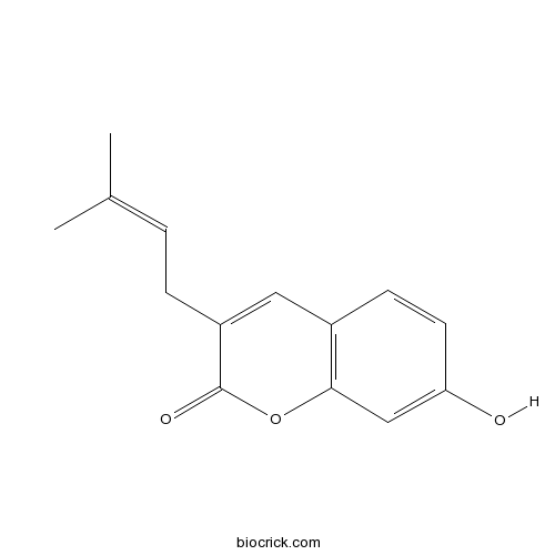 7-ヒドロキシ-3-プレニルクマリン