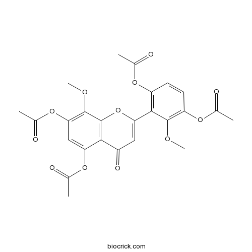 Viscidulin III tetraacetate