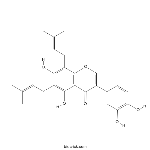 6,8-二异戊烯基香豌豆苷元