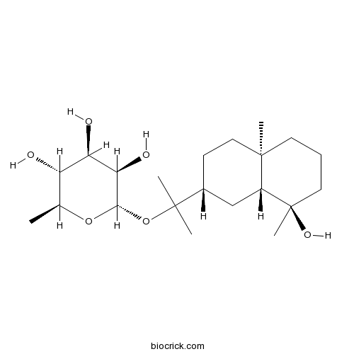 Cryptomeridiol 11-rhamnoside