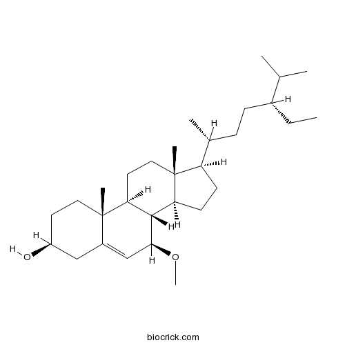 7 beta-甲氧基豆甾-5-烯-3beta-醇
