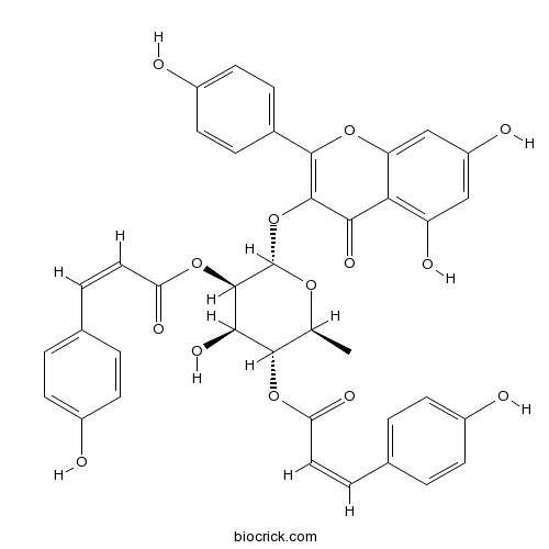 2'',4''-Di-O-(Z-p-coumaroyl)afzelin