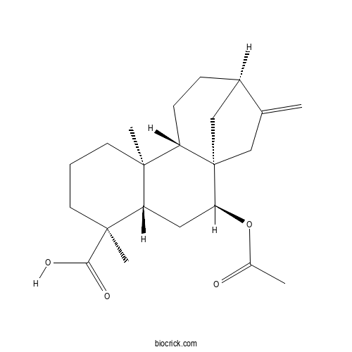 (4BETA,7BETA)-7-(乙酰氧基)-贝壳杉-16-烯-18-酸