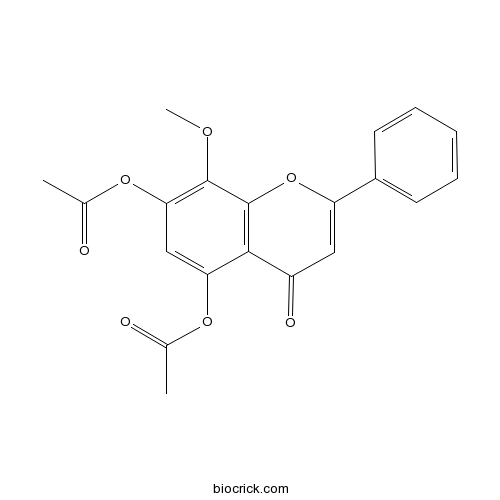 5,7-Diacetoxy-8-methoxyflavone