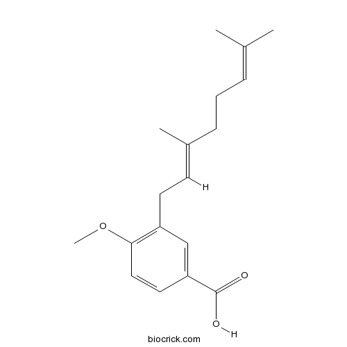 3-ゲラニル-4-メトキシ安息香酸