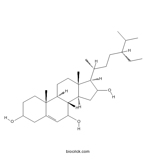 3,7,16-Trihydroxystigmast-5-ene