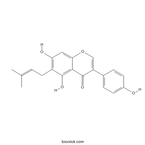 5,7,4’三羟基-6-异戊烯基异黄酮