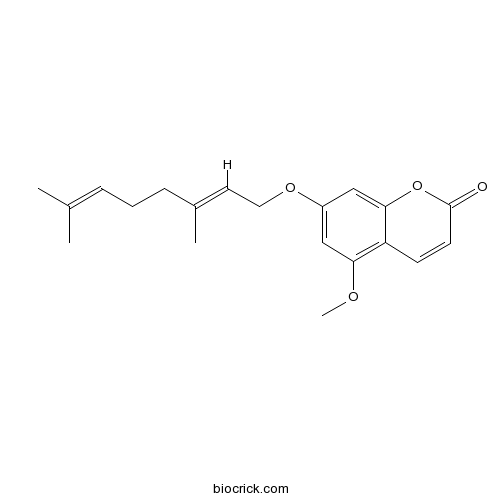 7-Geranyloxy-5-methoxycoumarin