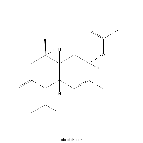 3-Acetoxy-4,7(11)-cadinadien-8-one