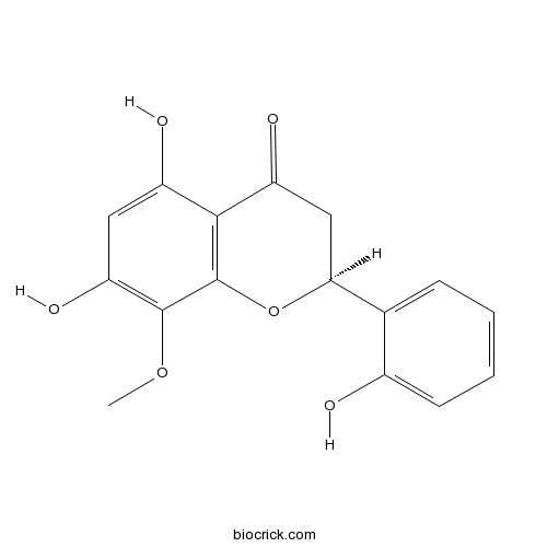 2',5,7-三羟基-8-甲氧基黄烷酮