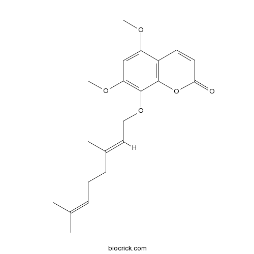 8-香叶基氧基-5,7-二甲氧基香豆素