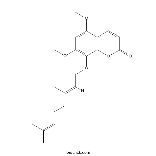 8-Geranyloxy-5,7-dimethoxycoumarin