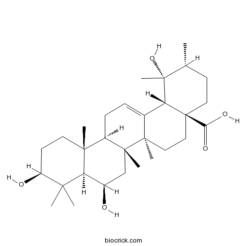 (3beta,6beta)-3,6,19-三羟基乌苏-12-烯-28-酸