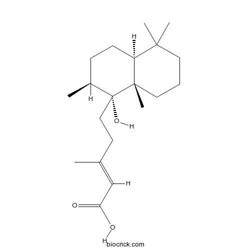 9-Hydroxy-13E-labden-15-oic acid