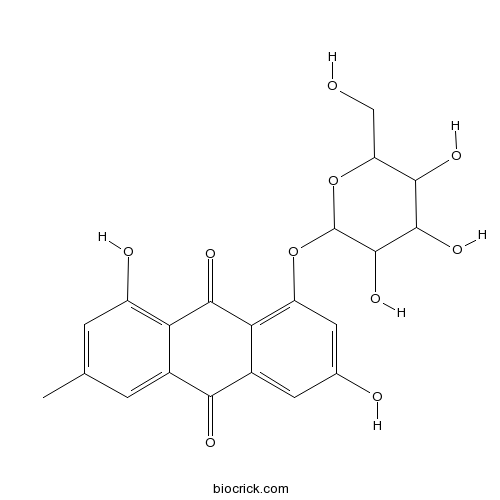 大黄素-8-β-D-吡喃葡萄糖苷