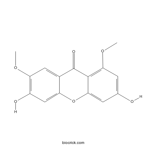 3,6-二羟基-1,7-二甲氧基呫吨酮