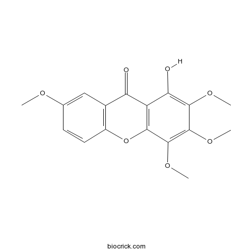 1-Hydroxy-2,3,4,7-tetramethoxyxanthone